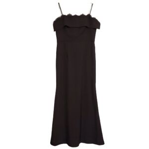 NWOT JS Collections Embroidered Detail Maxi Dress